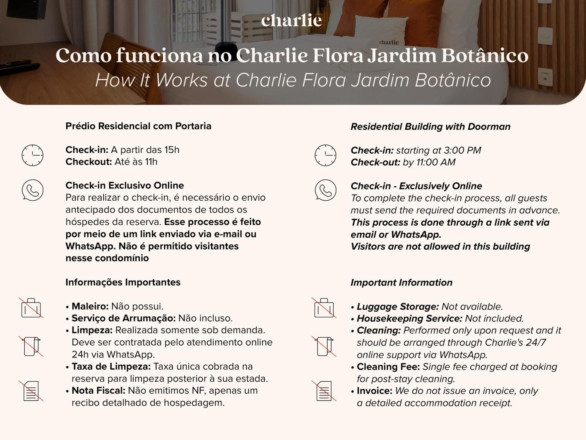 Charlie Flora Jardim Botanico Apartamento *